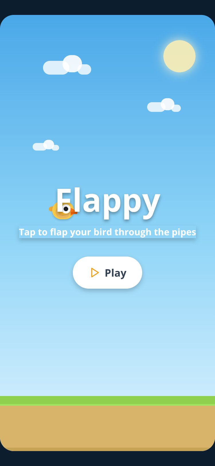 RapidNative App screen 1