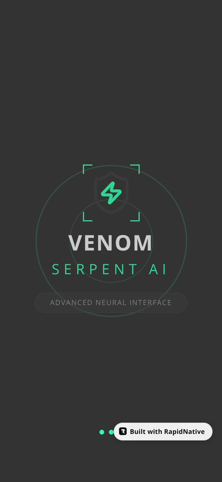 VENOM SERPENT AI screen 1