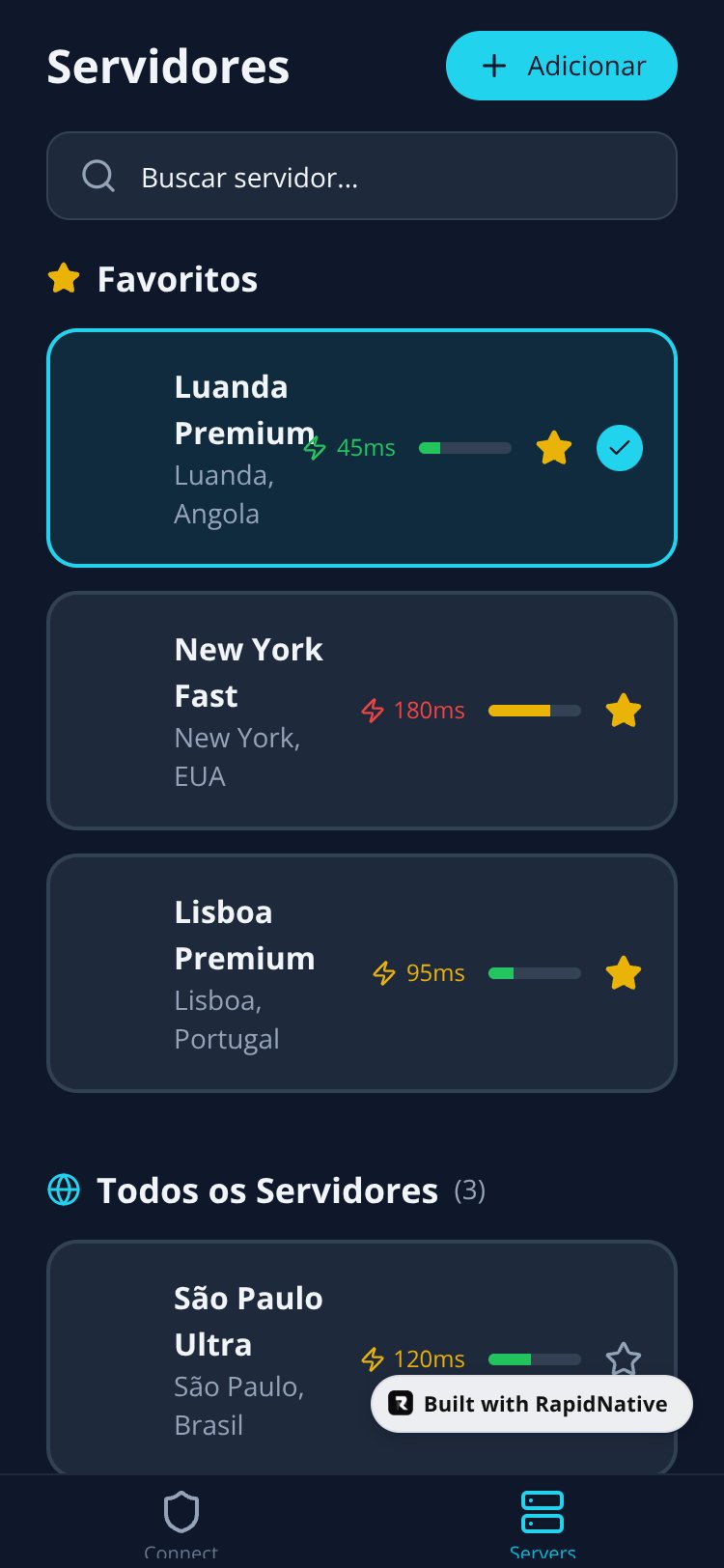 expo-nativewind screen 1