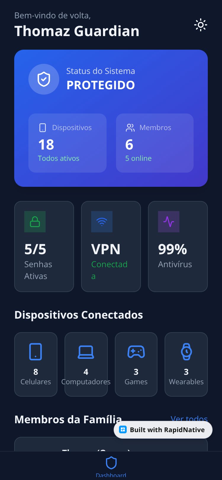 FamilyShield screen 1