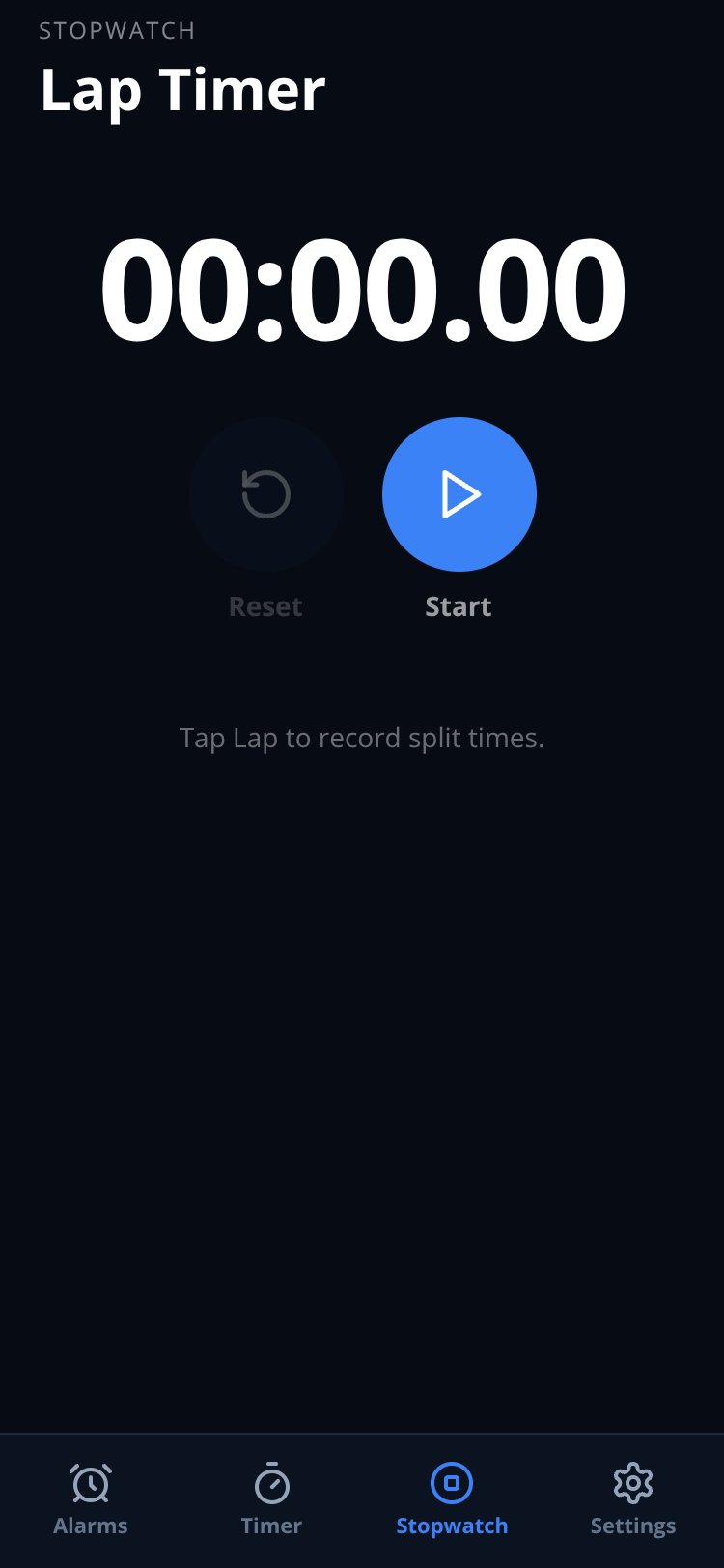 WakeUp screen 3