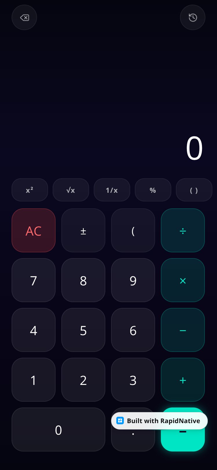 Liquid Calc screen 1