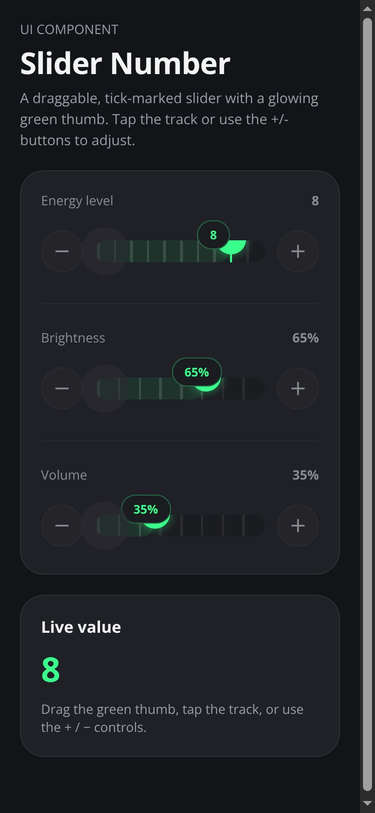 Slider screen 1
