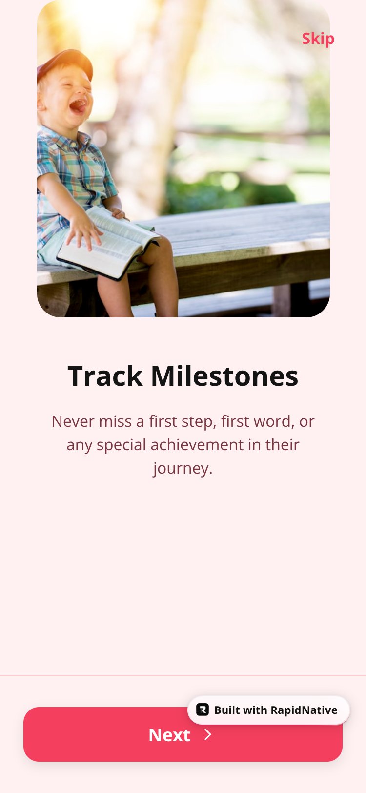 Baby Milestones screen 5