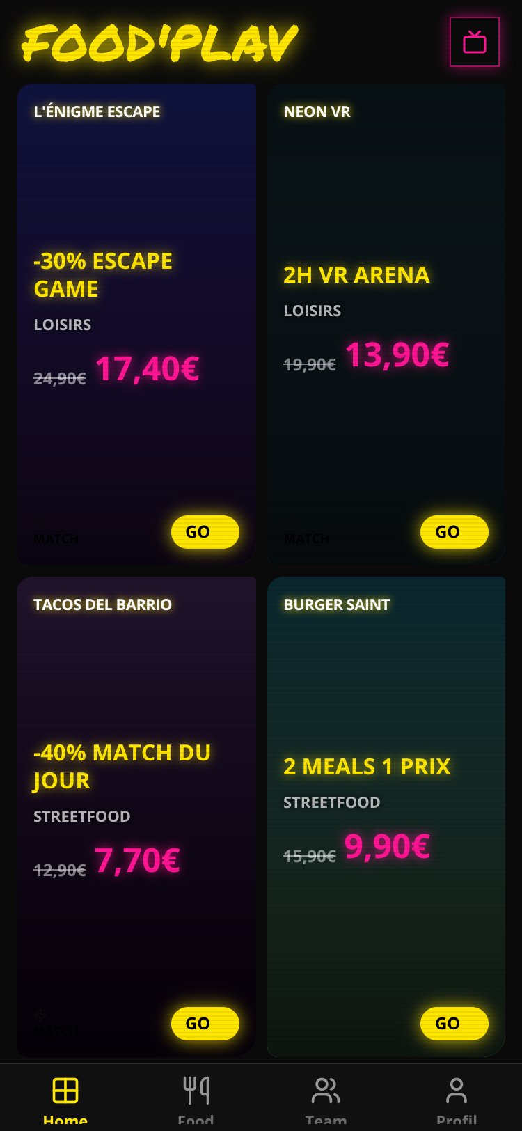 Food'Plav screen 1