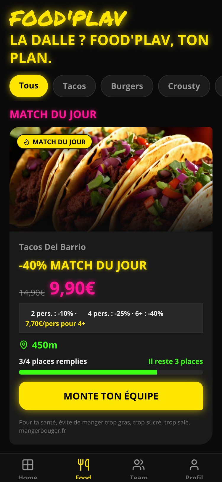 Food'Plav screen 2