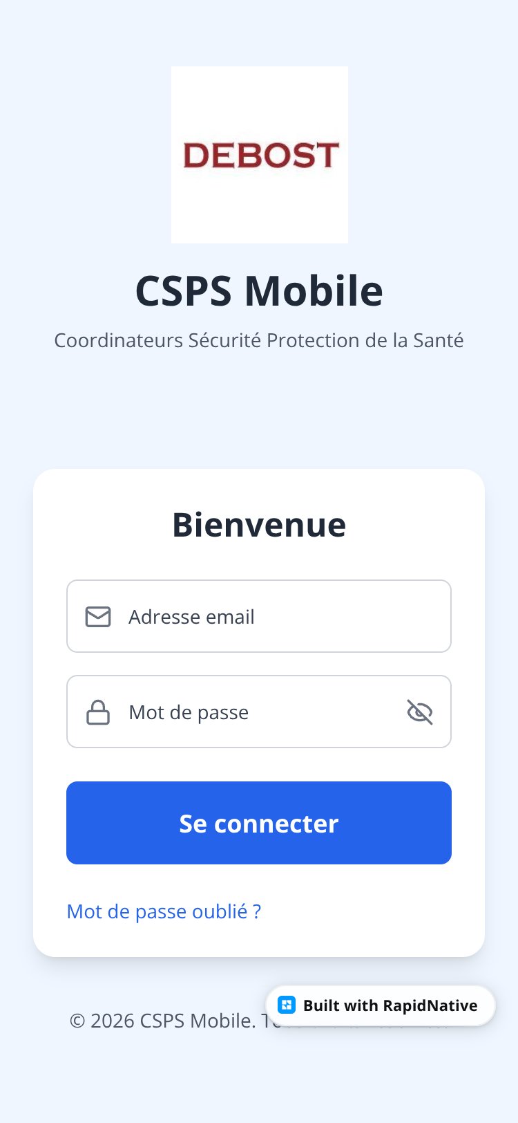 CSPS Mobile Copy screen 5