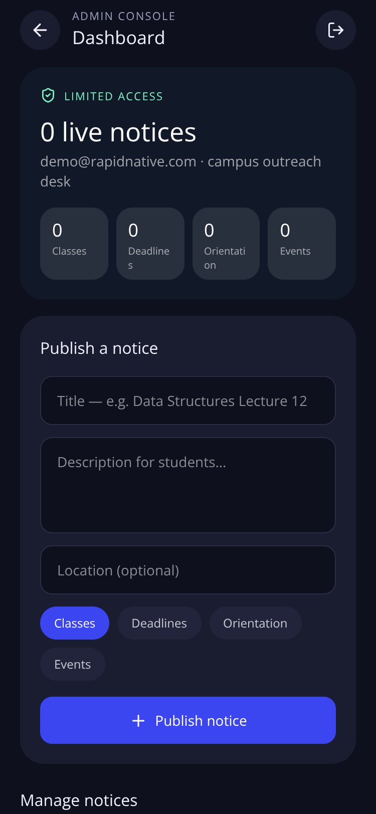 CampusAI screen 3