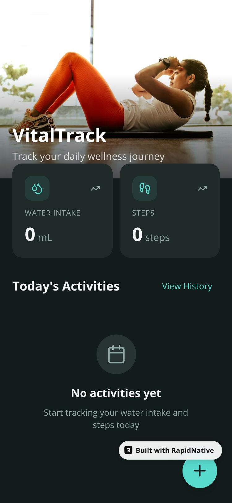 VitalTrack screen 4