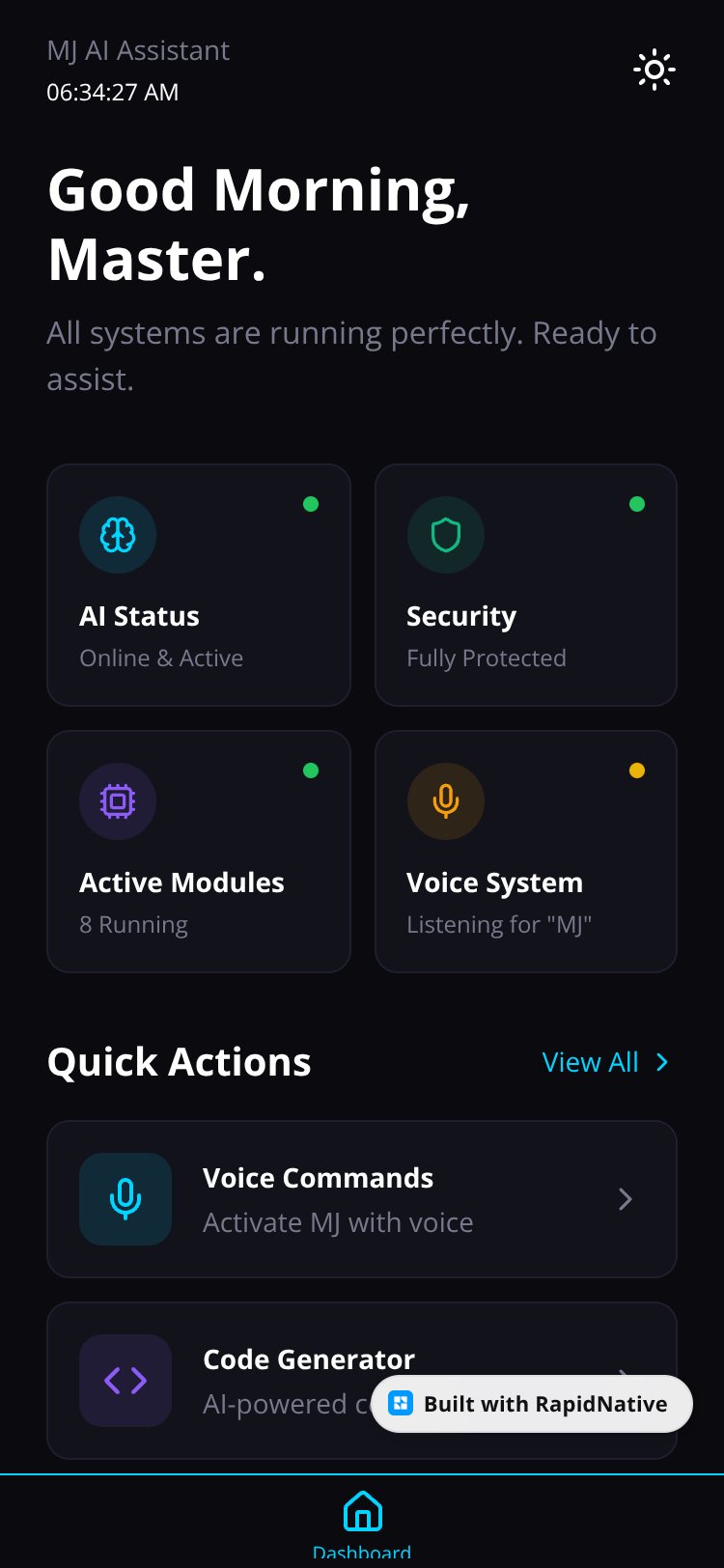 MJ AI Assistant Copy screen 1