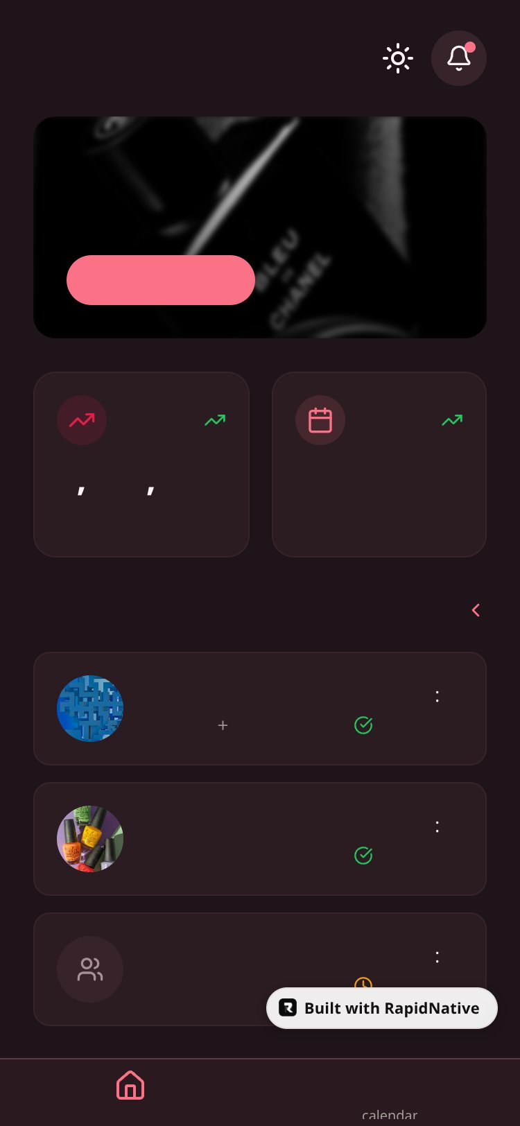 SalonFlow screen 1