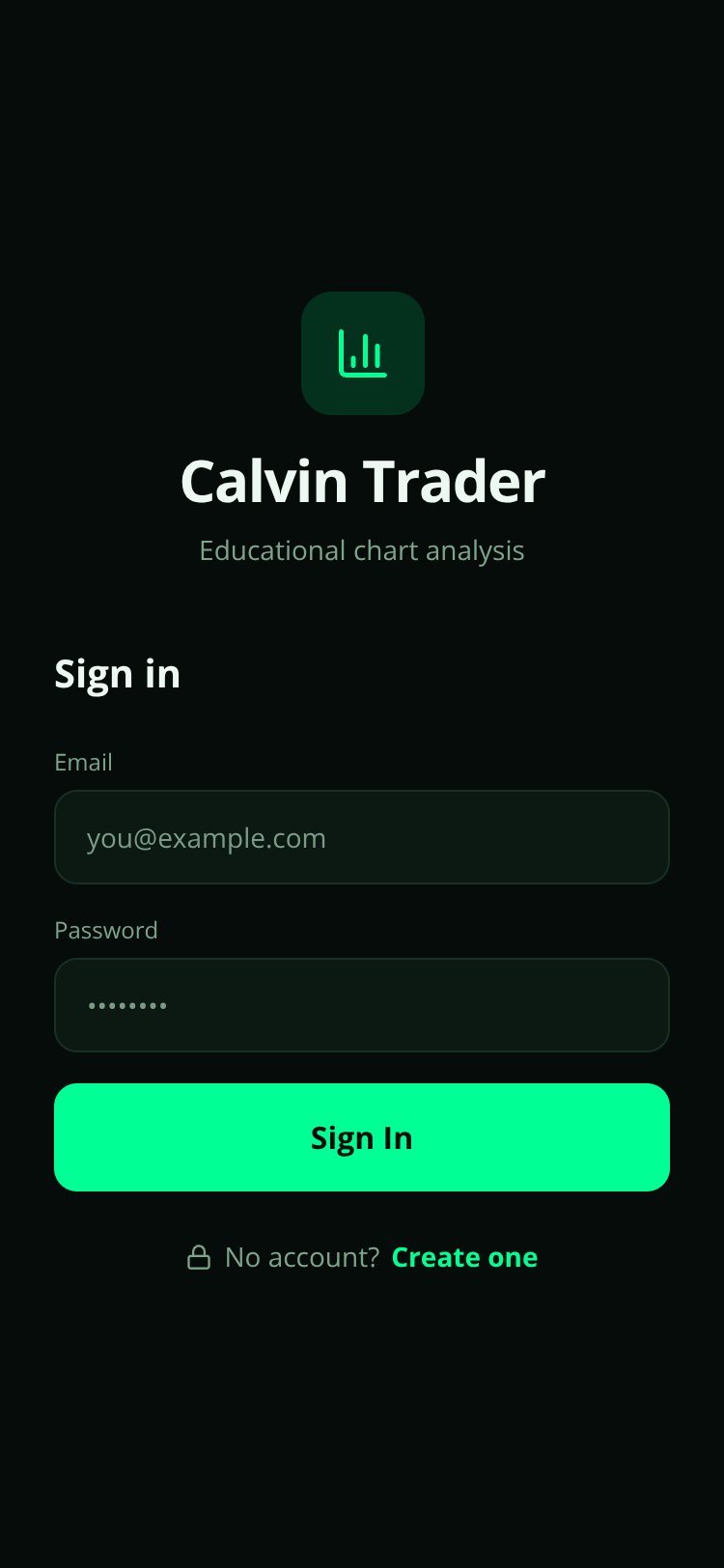Calvin Trader screen 1