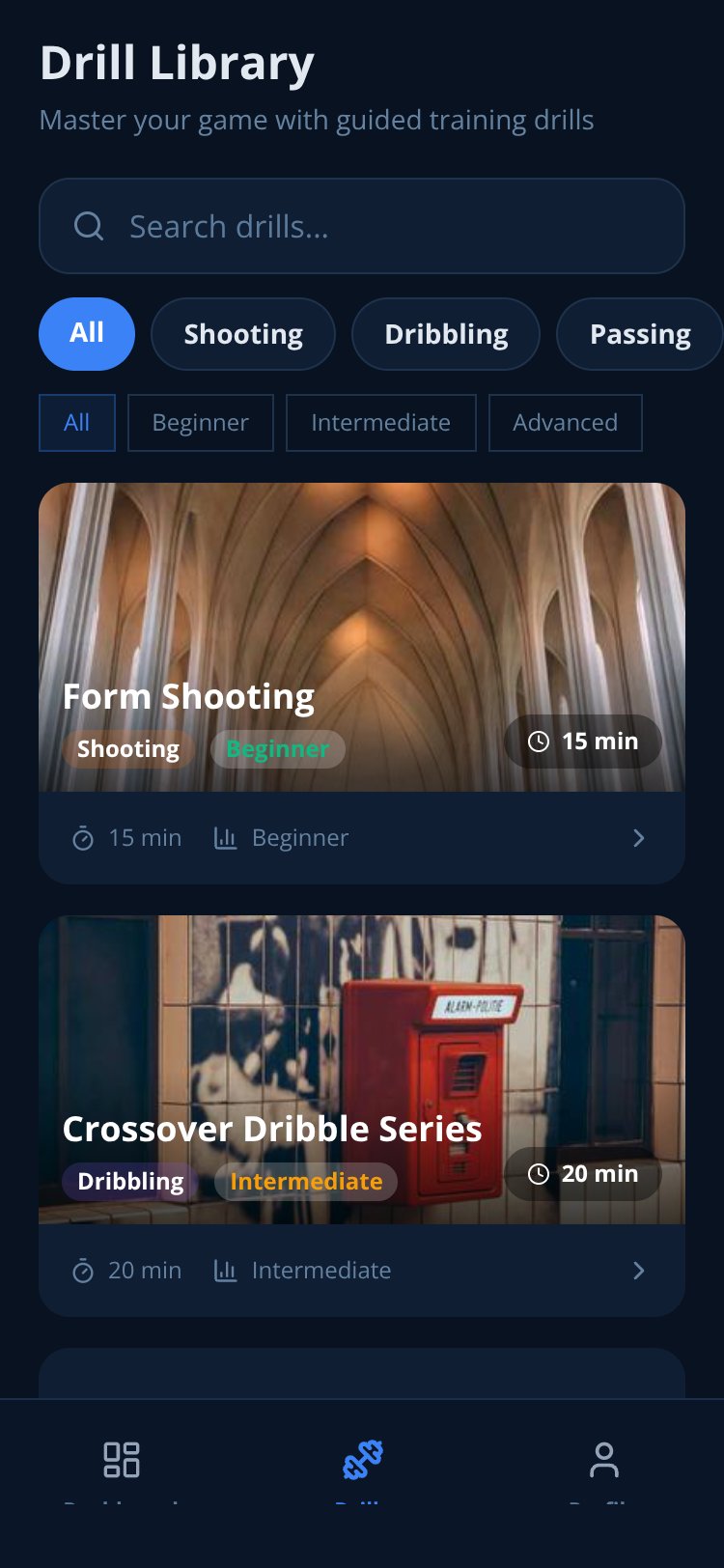 CourtVision AI screen 1