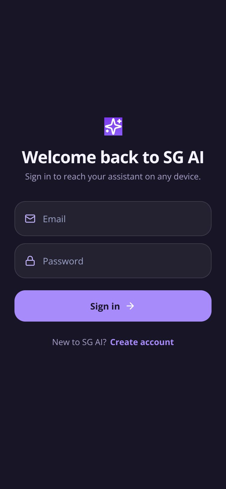 SG AI screen 1