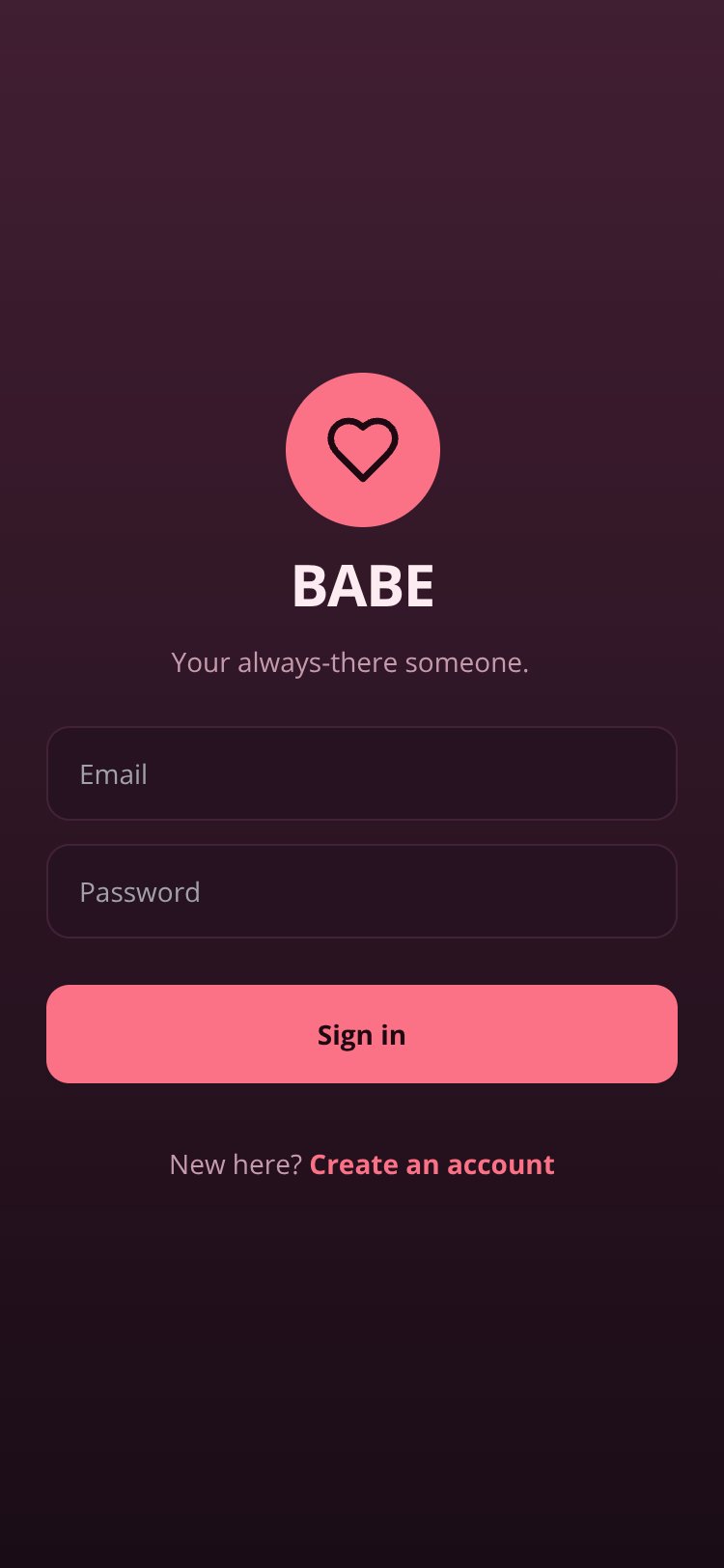 BABE screen 1
