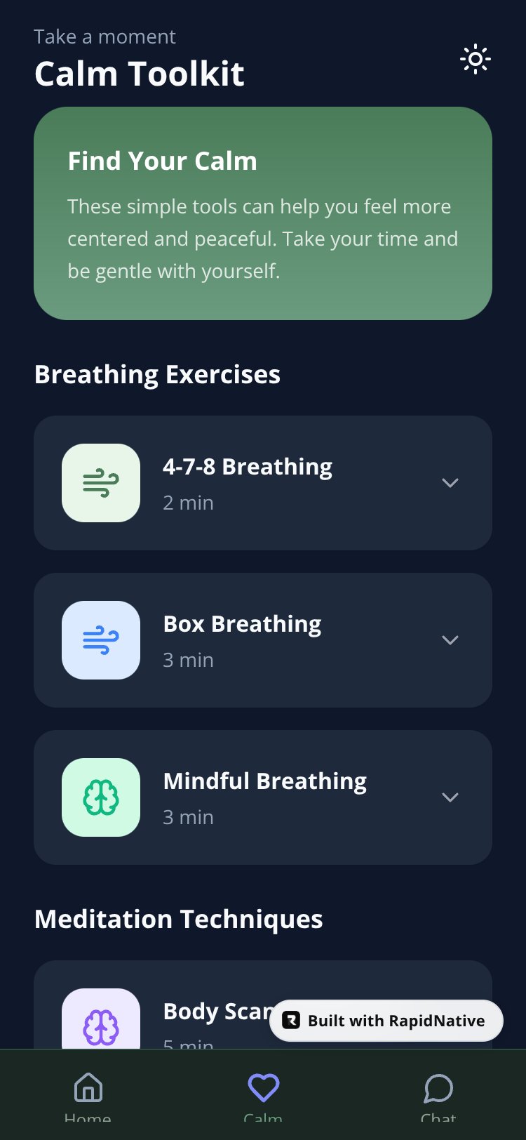 CoolBase screen 2
