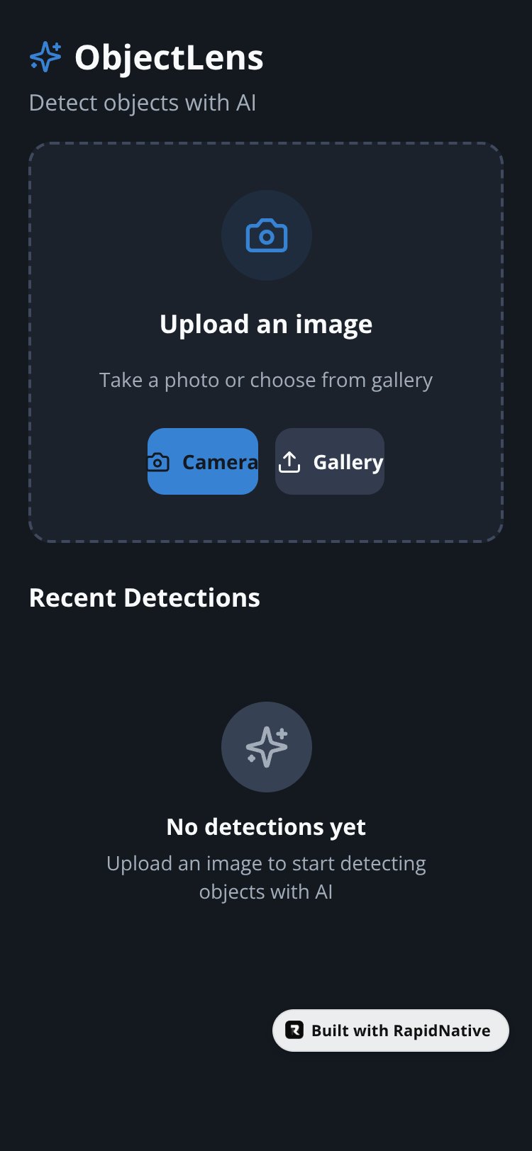 ObjectLens screen 3