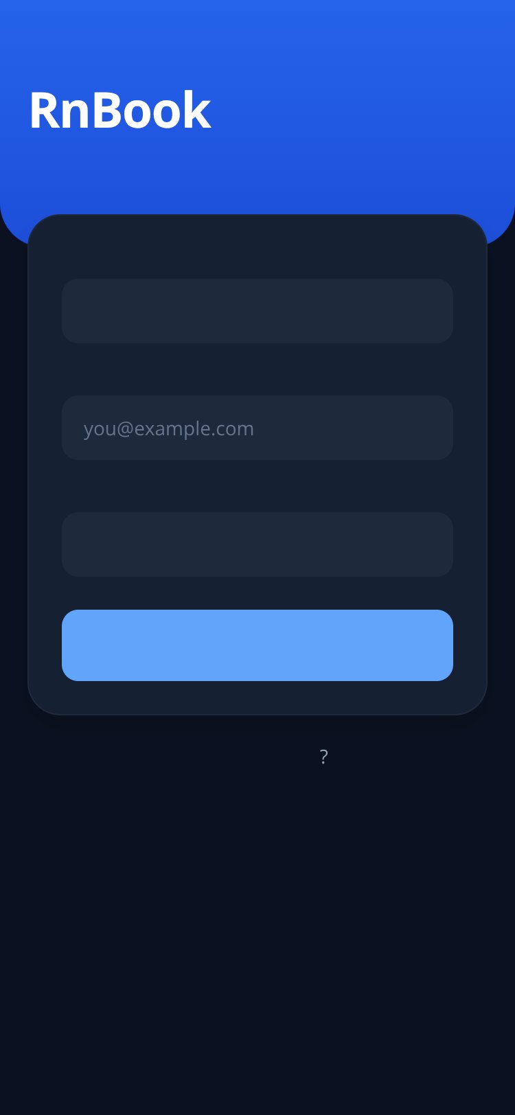 RnBook screen 2