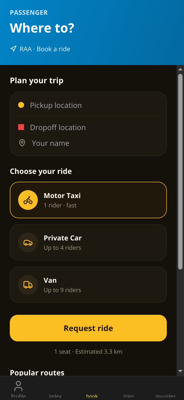 RapidNative App screen 4