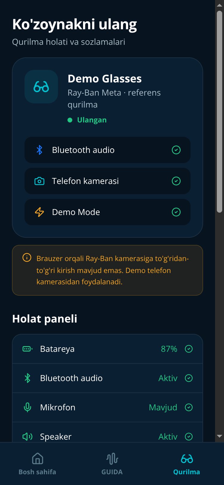 GUIDA AI screen 1
