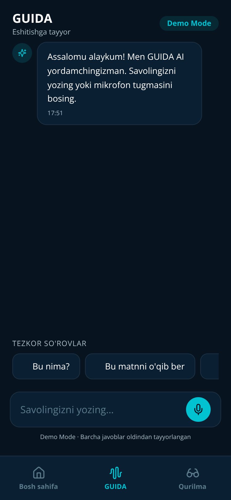 GUIDA AI screen 2