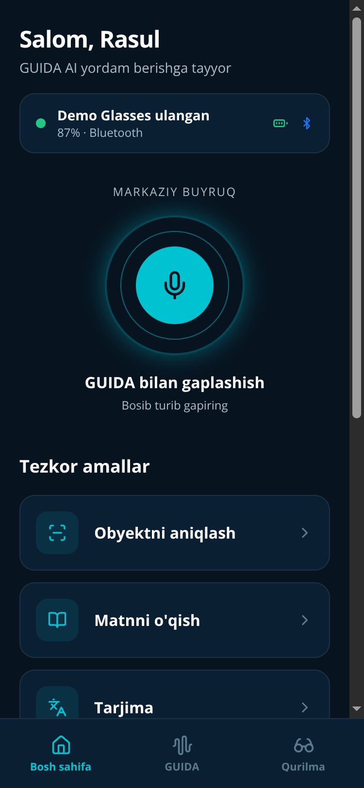 GUIDA AI screen 3