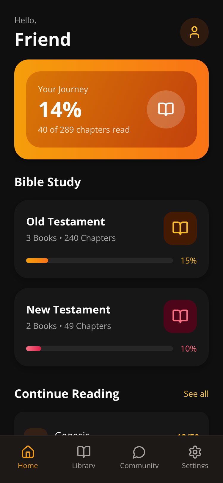 RapidNative App screen 2