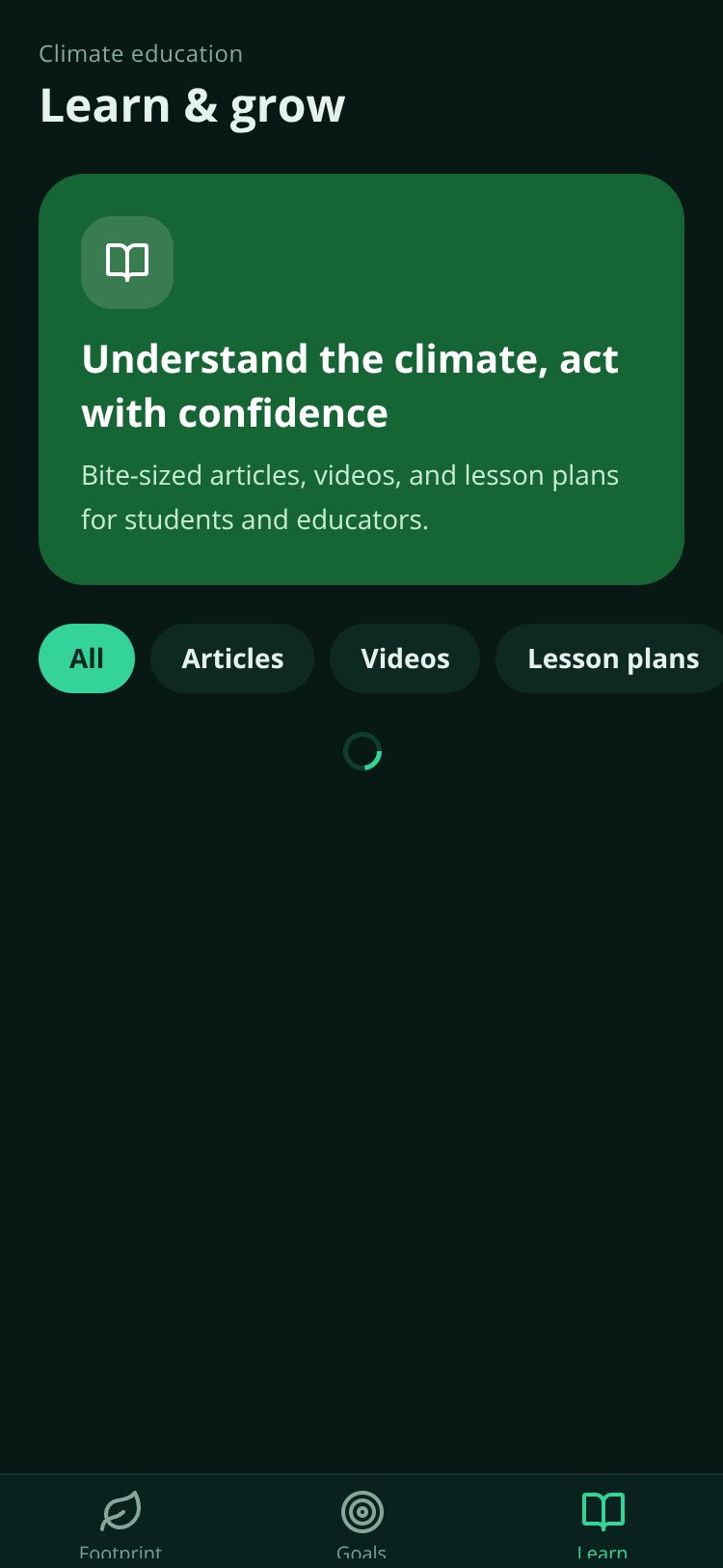 EcoTrack screen 5