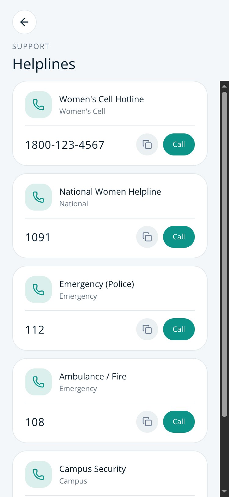 RapidNative App screen 3