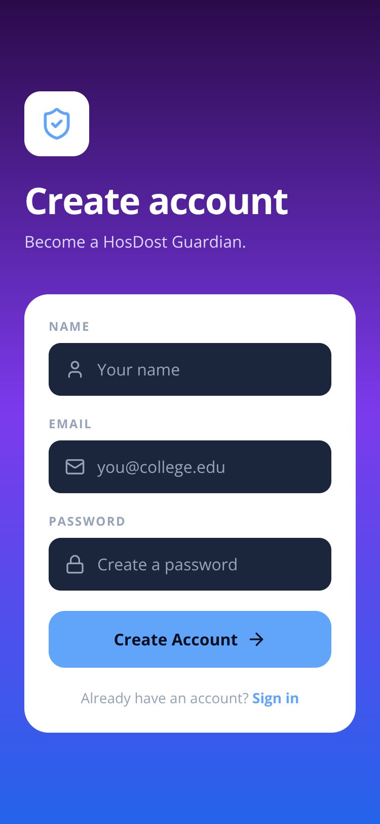 RapidNative App screen 4