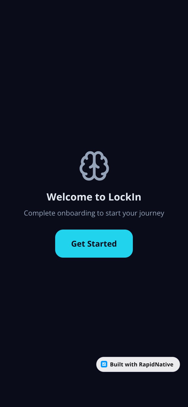 LockIn screen 1