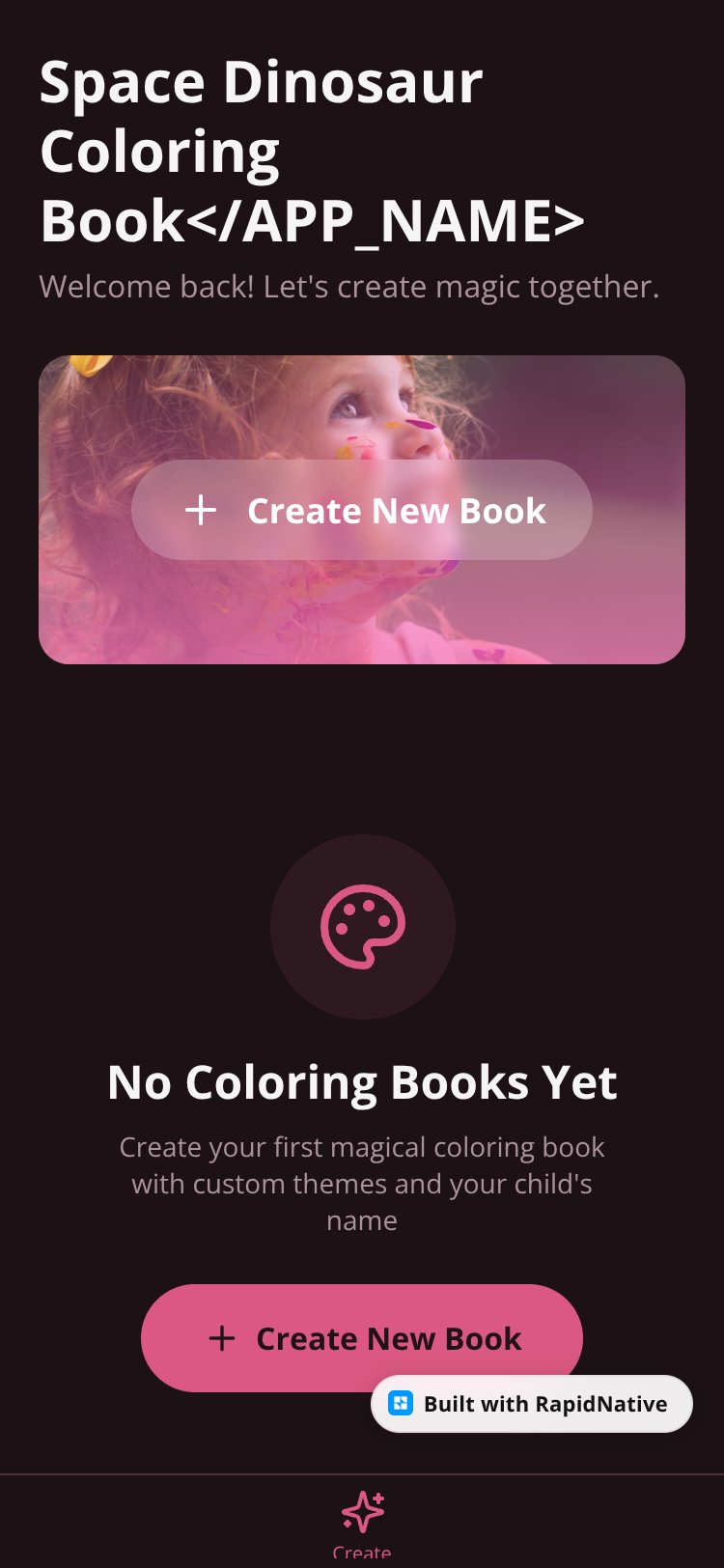 Space Dinosaur Coloring Book</APP_NAME> screen 3