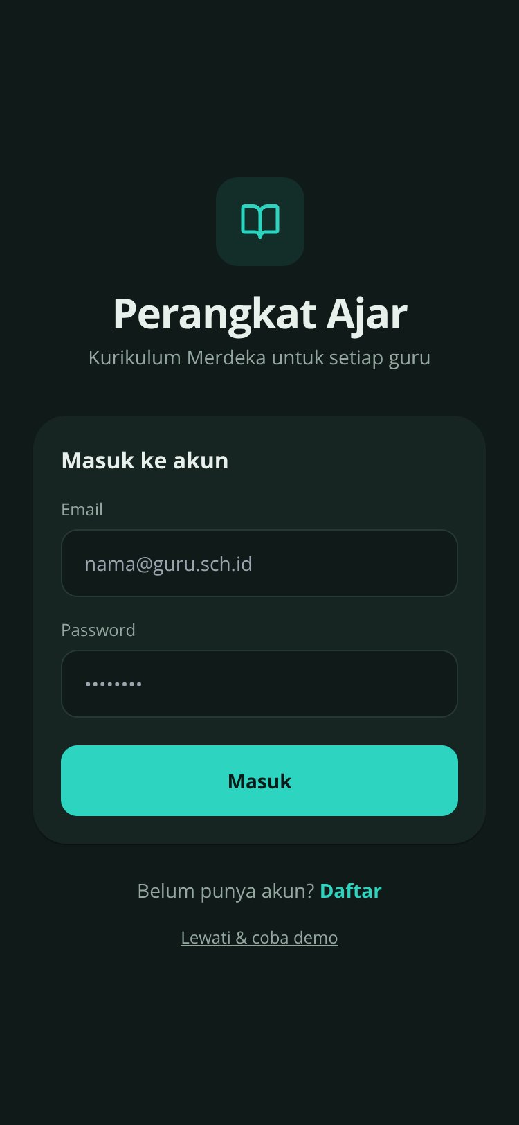 Perangkat Ajar screen 1