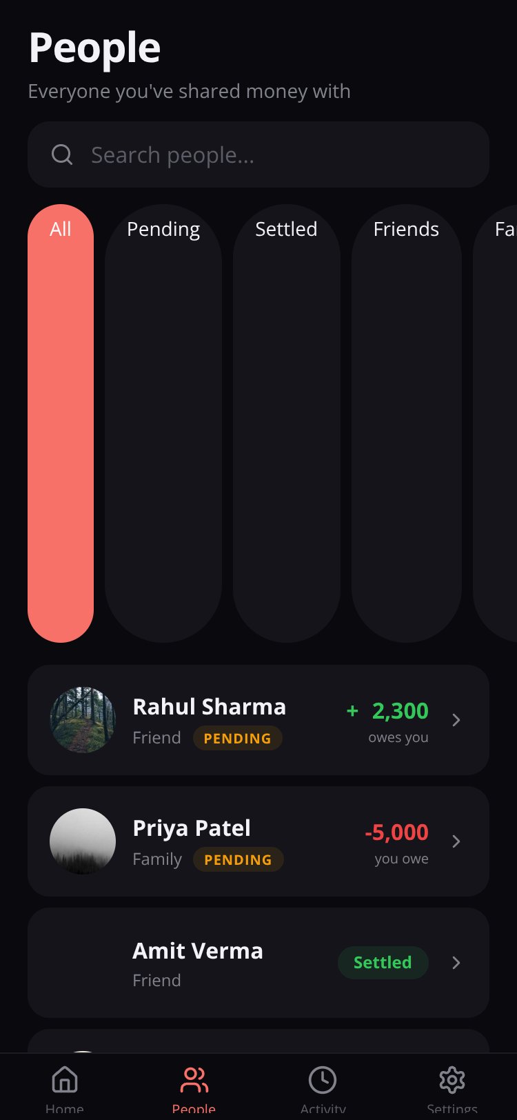 Settle screen 3