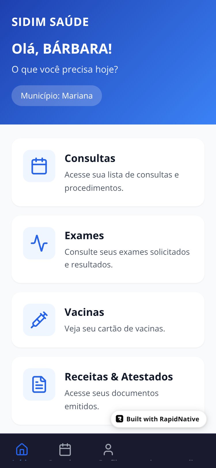 Sidim Saúde screen 5