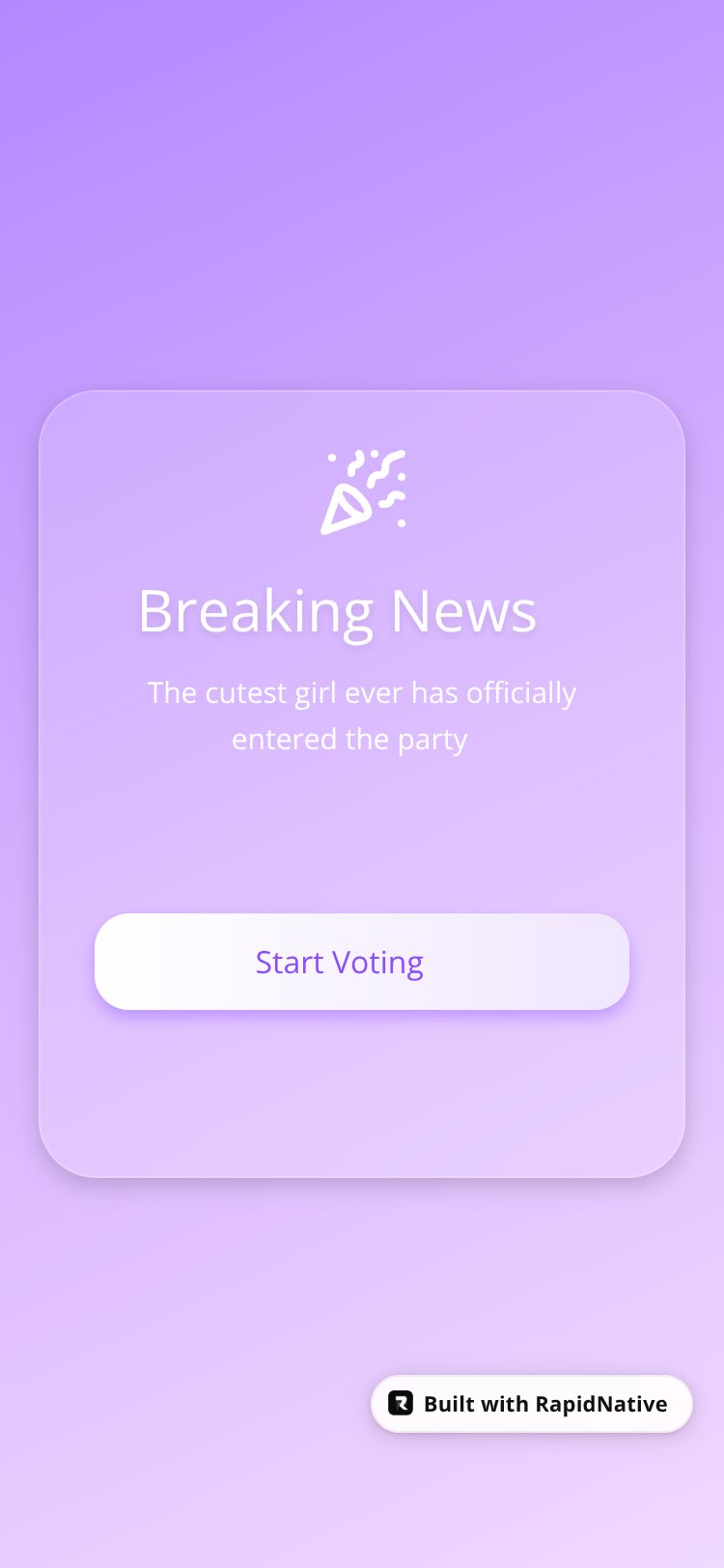 Favorite Girl Party screen 1