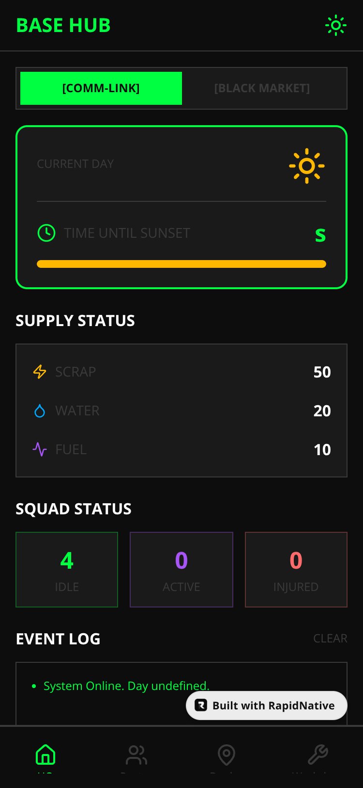 Wasteland Scrap screen 1