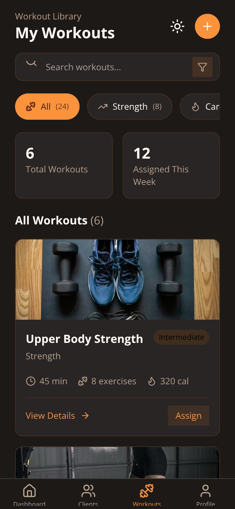 FitCoach Pro screen 2