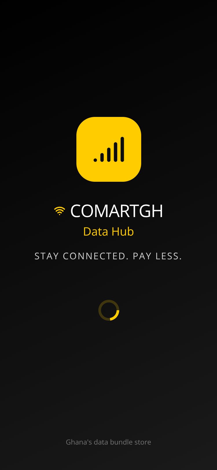 COMARTGH Data Hub screen 2