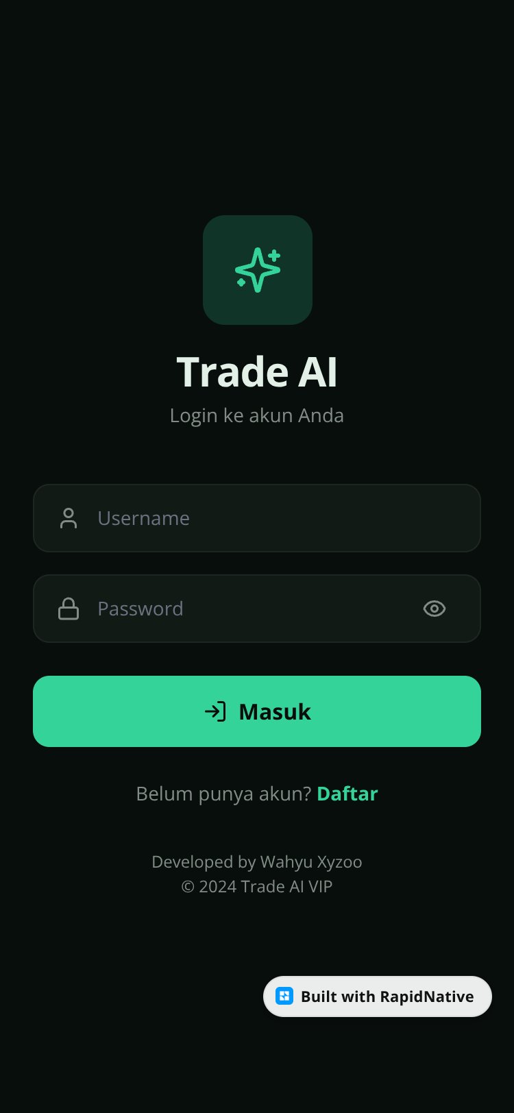 Trade AI VIP screen 3
