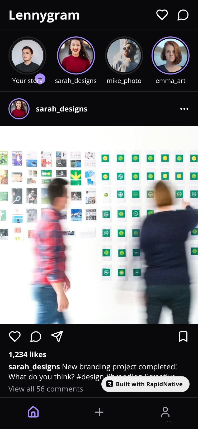 SimpleGram screen 3