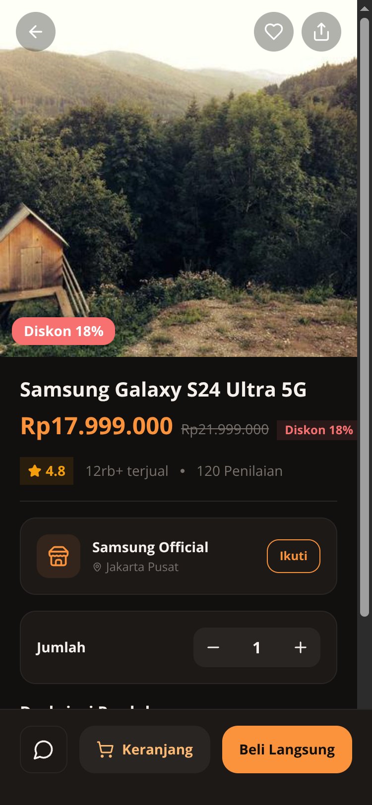 MarketHub screen 4