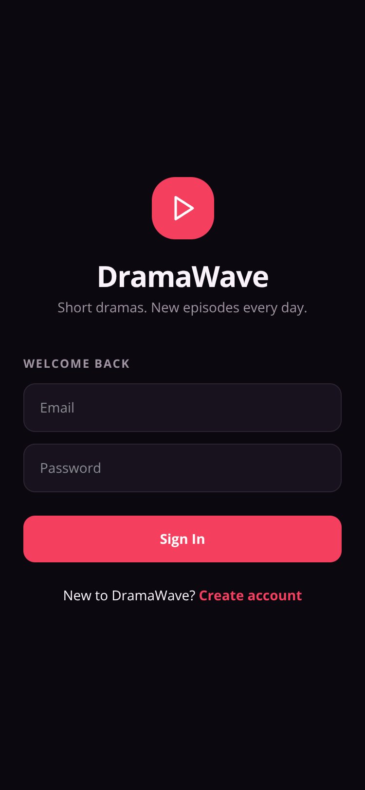DramaWave screen 1