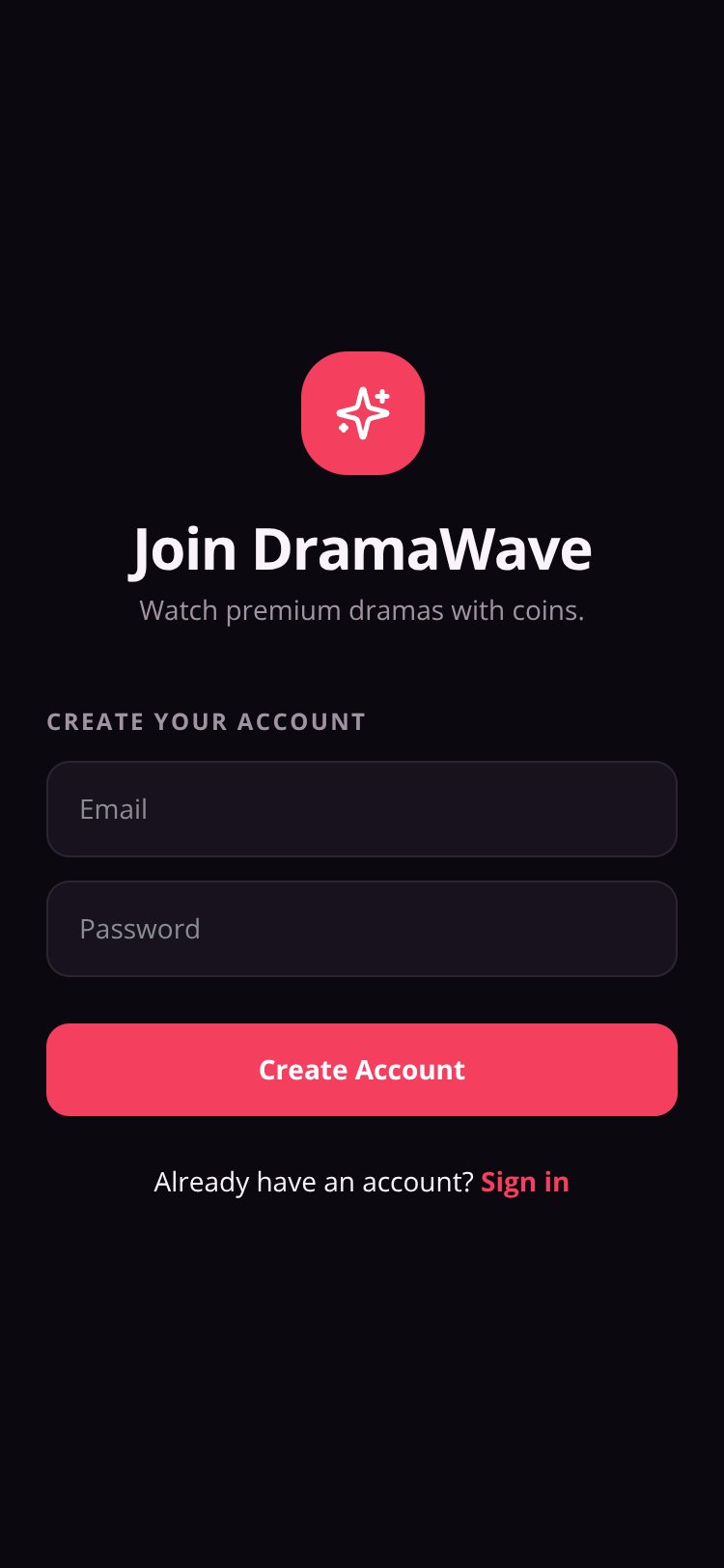 DramaWave screen 2