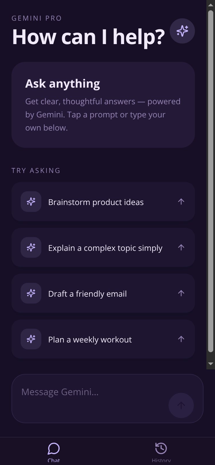 Gemini AI Pro screen 4