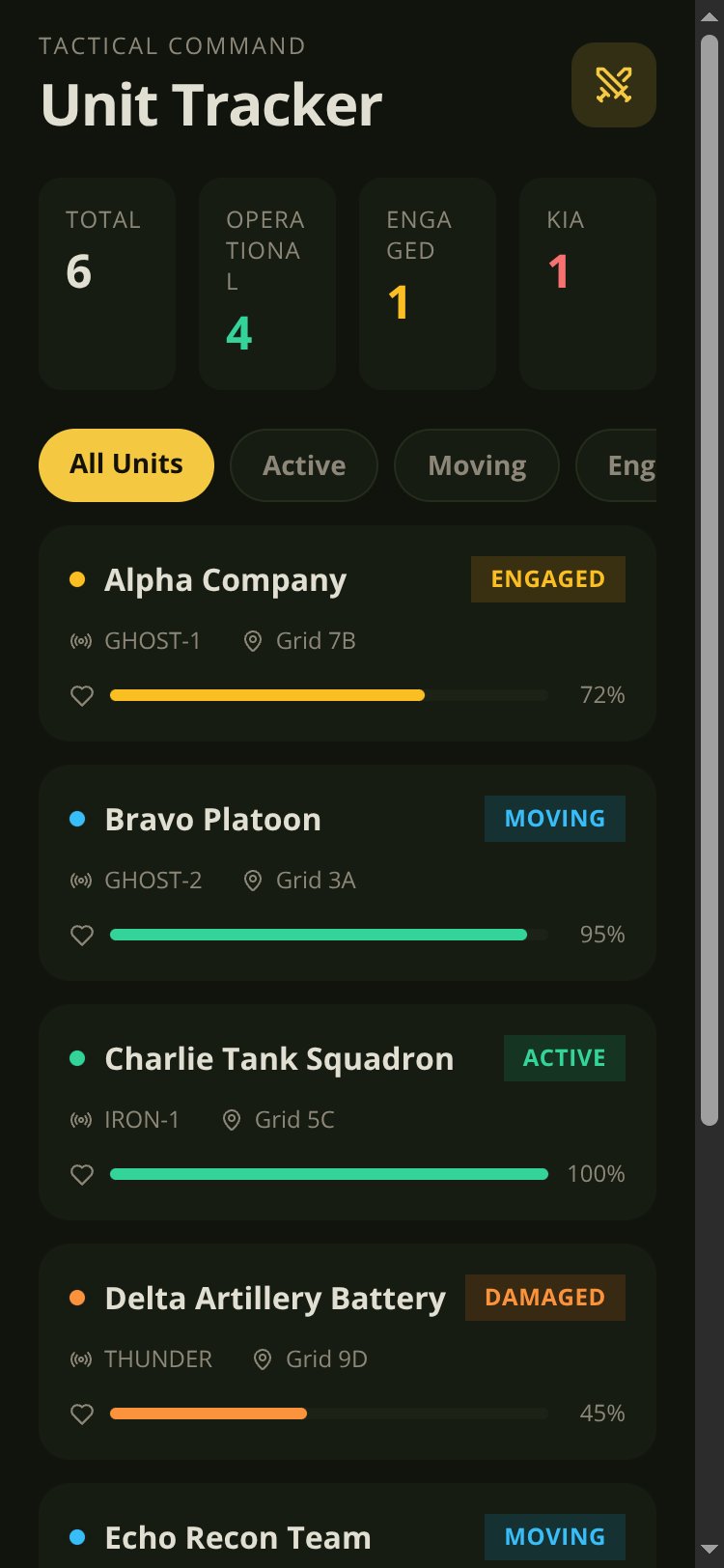 Battle Board screen 1