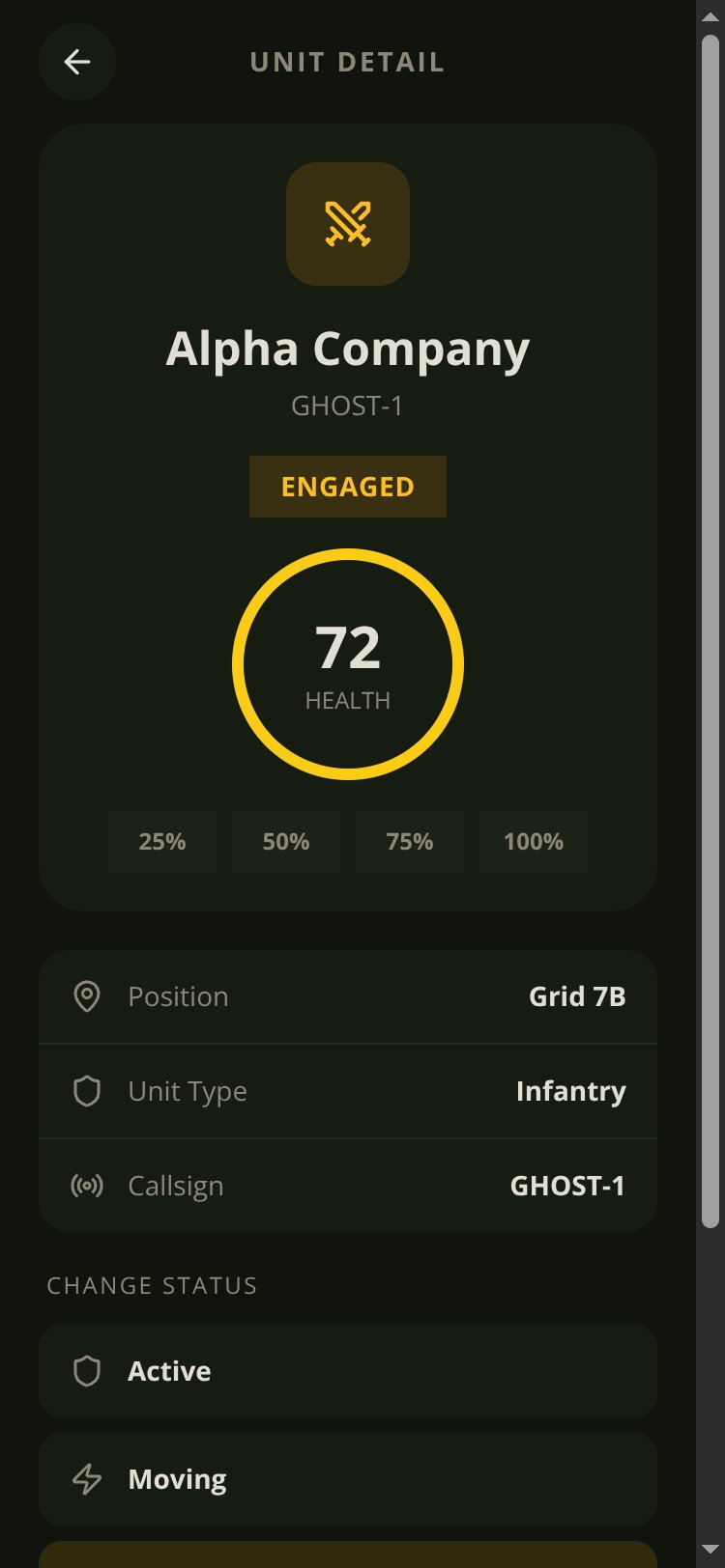 Battle Board screen 2