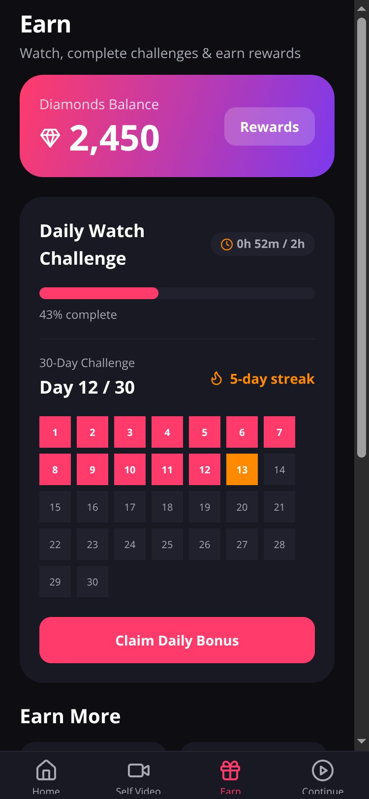 DramaX screen 3