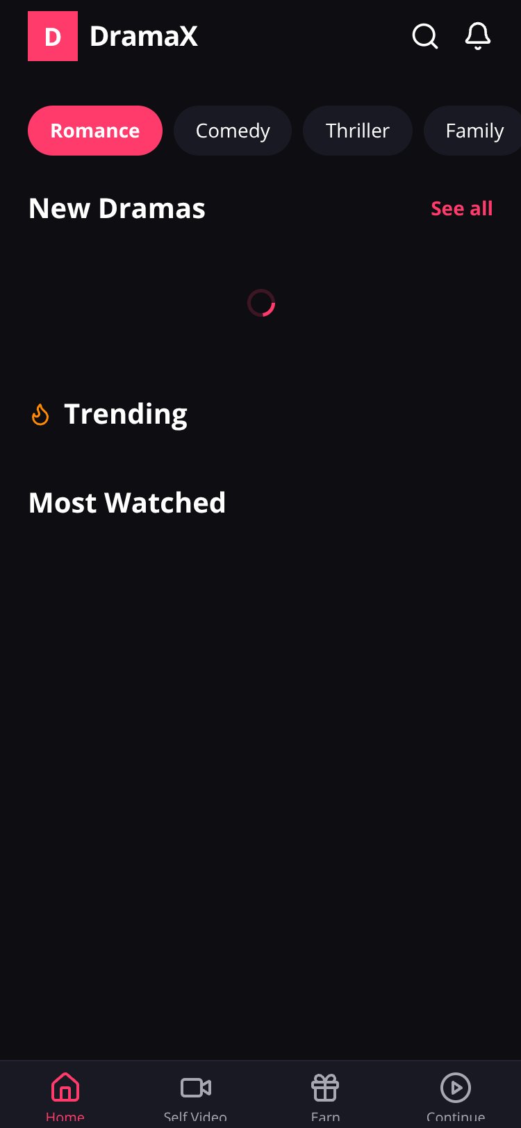 DramaX screen 4