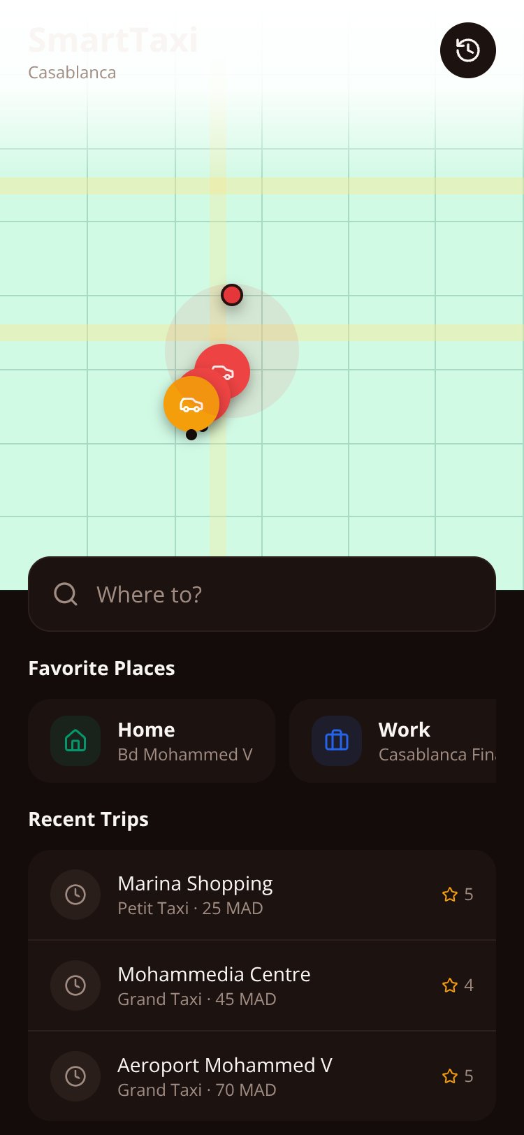 SmartTaxi Morocco screen 2